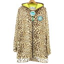 【未使用】◆inhabitant インハビタント GALA PARKA スノーボード インナー ジャケット レオパード柄 パーカー メンズ