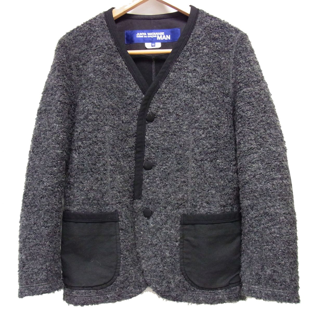 ブラックコムデギャルソン ドッキング カーディガンジャケット M 楽天市場】コムデギャルソン カーディガン（コート・ジャケット