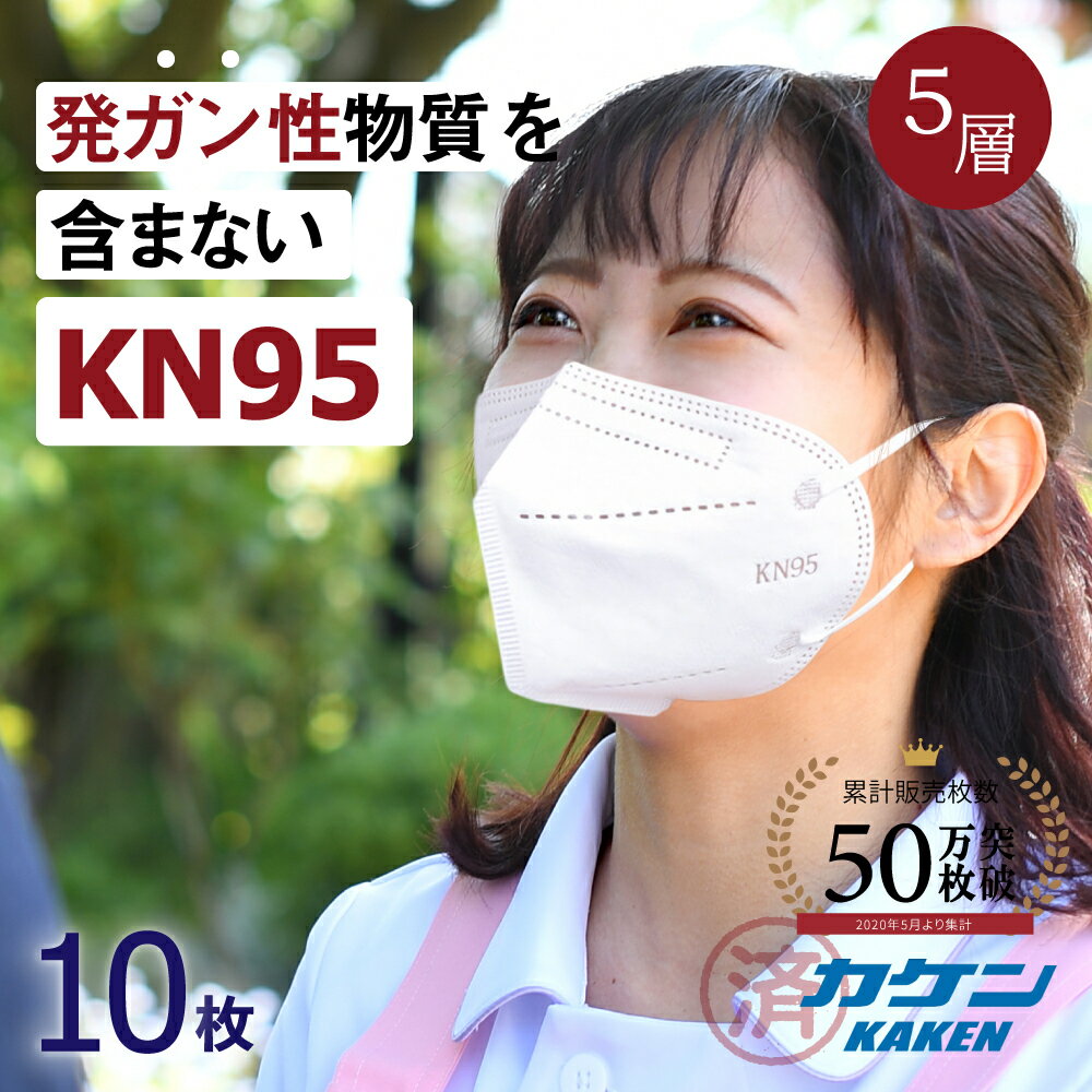 【マスク 不織布】 KN95 立体マスク 1