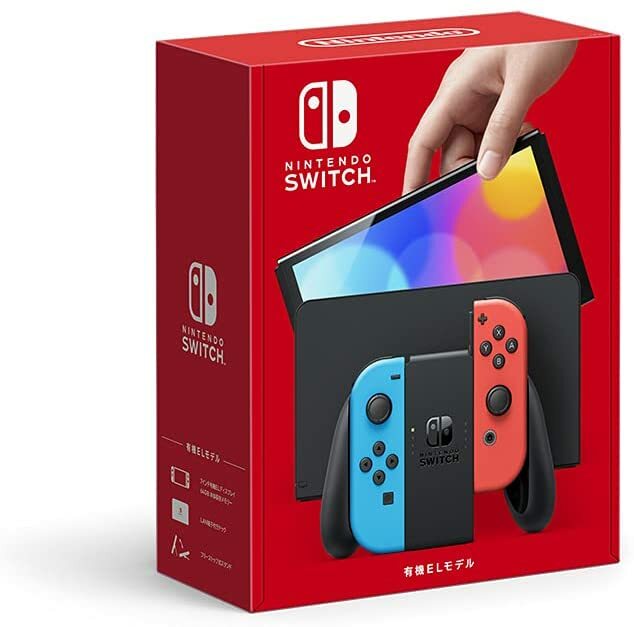 【2時間限定クーポン配布中】Nintendo Switch 有機ELモデル Joy-Con L ネオンブルー/ R ネオンレッド