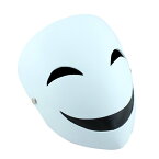 【ポイント2倍★クーポン配布】かぶりもの 笑顔仮面 ホラーマスク ハロウィン仮面 コスプレマスク 映画マスク仮装 変装グッズ