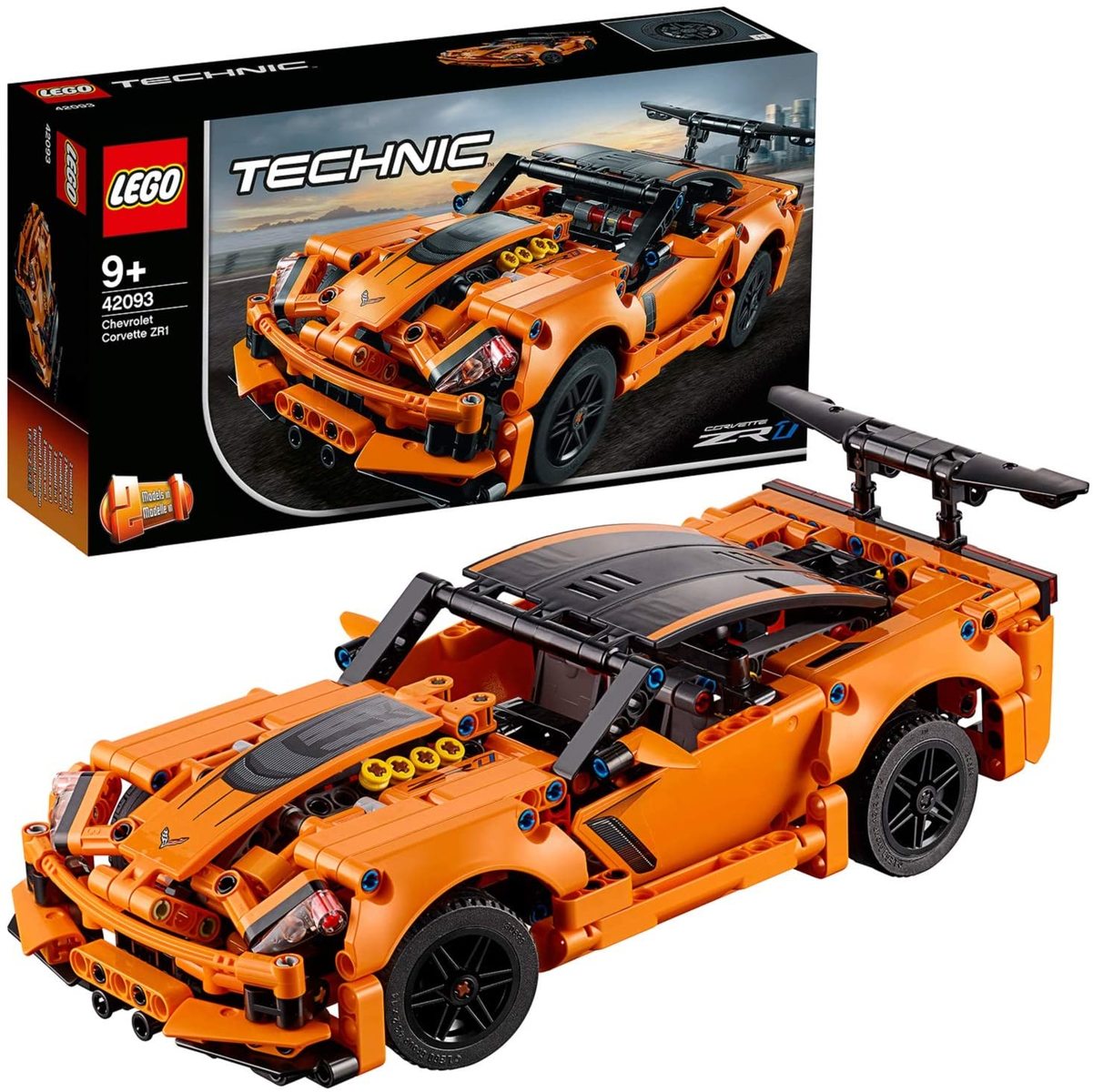 レゴ(LEGO) テクニック シボレー コルベット ZR1 42093 知育玩具 ブロック おもちゃ 男の子 車