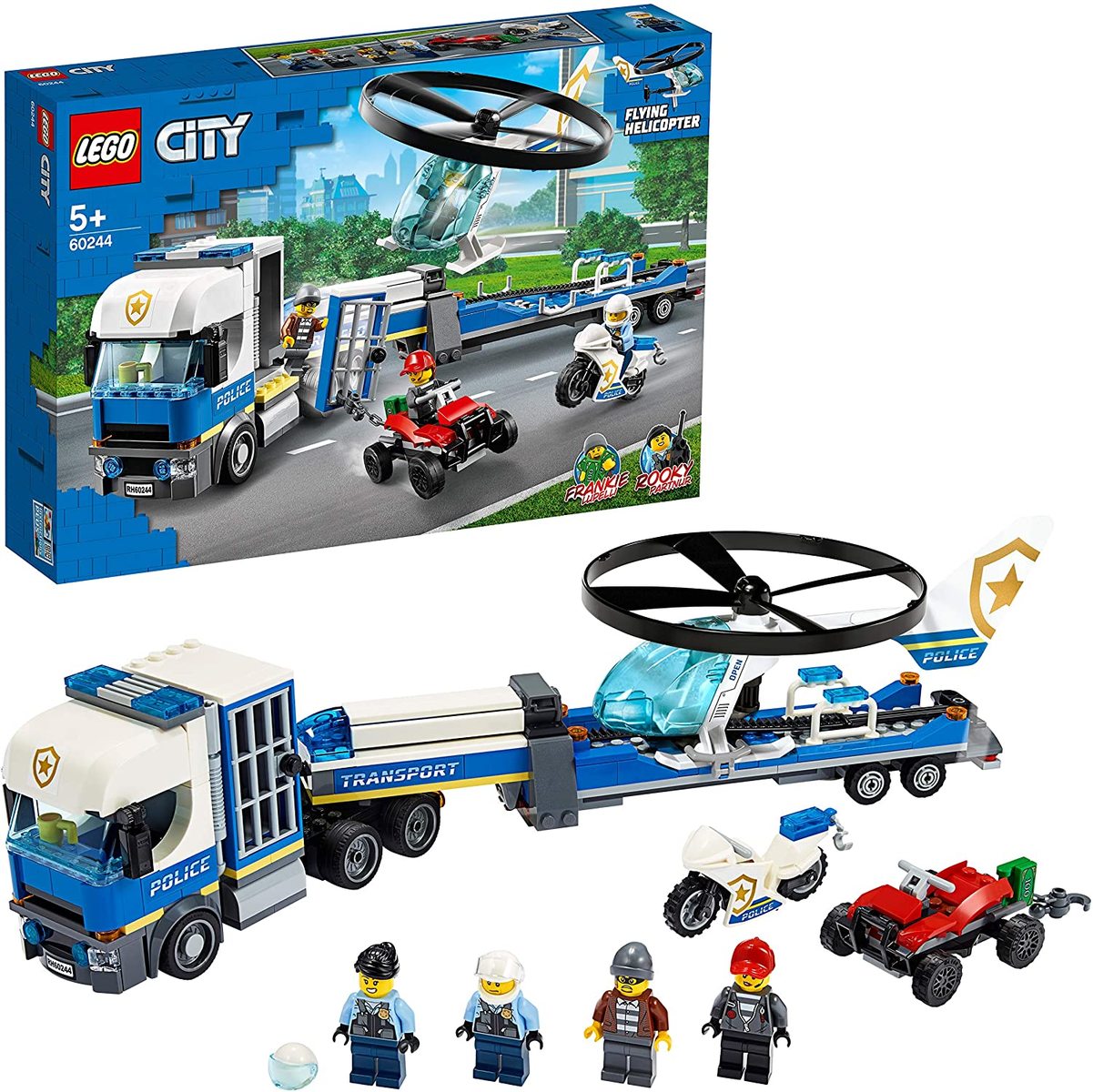 レゴ(LEGO) シティ ポリス ヘリコプターの輸送 60244