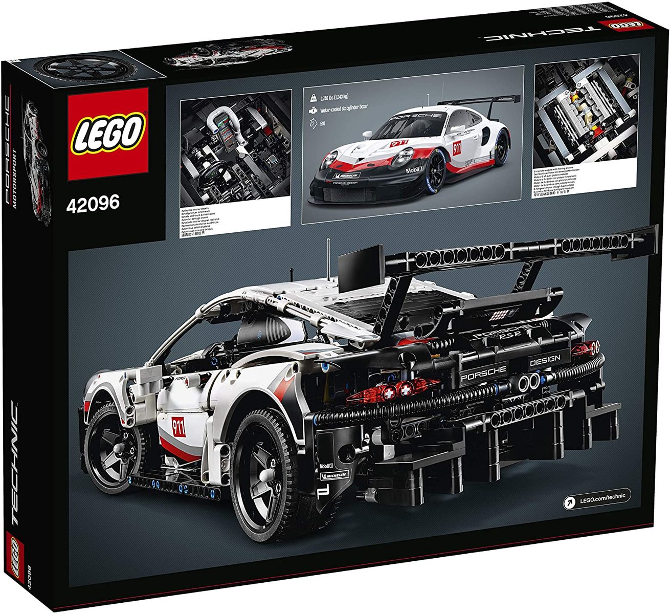 【ポイント2倍★クーポン配布中】レゴ(LEGO) テクニック ポルシェ 911 RSR 42096 知育玩具 ブロック おもちゃ 男の子 車 [並行輸入品]