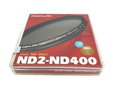 【新入荷】マルミ marumi 可変式NDフィルター DHG Vari. ND ND2-ND400 (58mm)