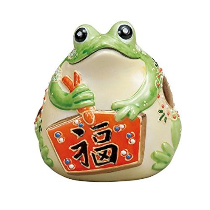 BEAUTY&YOUTH 九谷焼　感謝　カエル　置物　激レア　コラボ　限定品 BEAUTY&YOUTH 九谷焼 感謝 カエル 置物 激レア コラボ 限定品