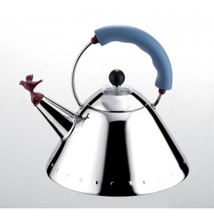 　【ALESSI(アレッシィ)】　Bird Kettle(バードケトル) ブルー　　　ブランド通販 　　　【創業明治元年　140年　変わらぬ真心】