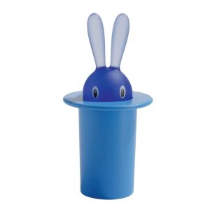 【100周年を記念しまして値下げさせて頂きます。】　　【ALESSI(アレッシィ)】　Magic Bunny(マジックバニー) 楊枝入れブルー　インテリア通販　　【創業明治元年　150年　変わらぬ真心】