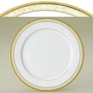 【ノリタケ】 ハンプシャーゴールド 27cmプレートのサムネイル