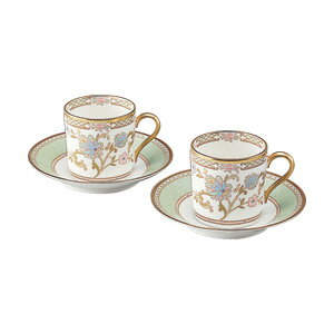 【ノリタケ】 ヨシノ 　 コーヒー碗皿ペア