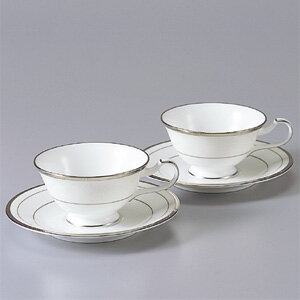 【ノリタケ】 シャンパンパールズ ティー・コーヒー碗皿ペア