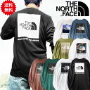ノースフェイス ロンT メンズ 長袖 長袖Tシャツ Tシャツ 長袖シャツ ロンティー 春 2025 ノースフェイスロンT ブランド バックプリント THE NORTH FACE BOX NSE Tee レディース も着れる 大きいサイズ 黒 ブラック 白 ホワイト S M L XL LL 2L 3L 4L 5L XXL 2XL 3XL コットン