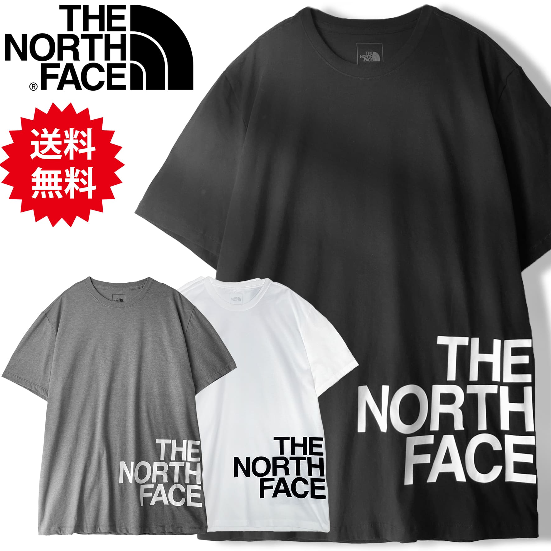 ノースフェイス Tシャツ メンズ 新作 春 バックプリント 半袖 黒tシャツ 半袖Tシャツ メンズtシャツ ブランド THE NORTH FACE Brand Proud Tee レディース 大きいサイズ 黒 ブラック 白 ホワイト グレー S M L XL LL 2L 3L 4L 5L XXL 2XL 3XL ノースフェイスTシャツ NF0A812I