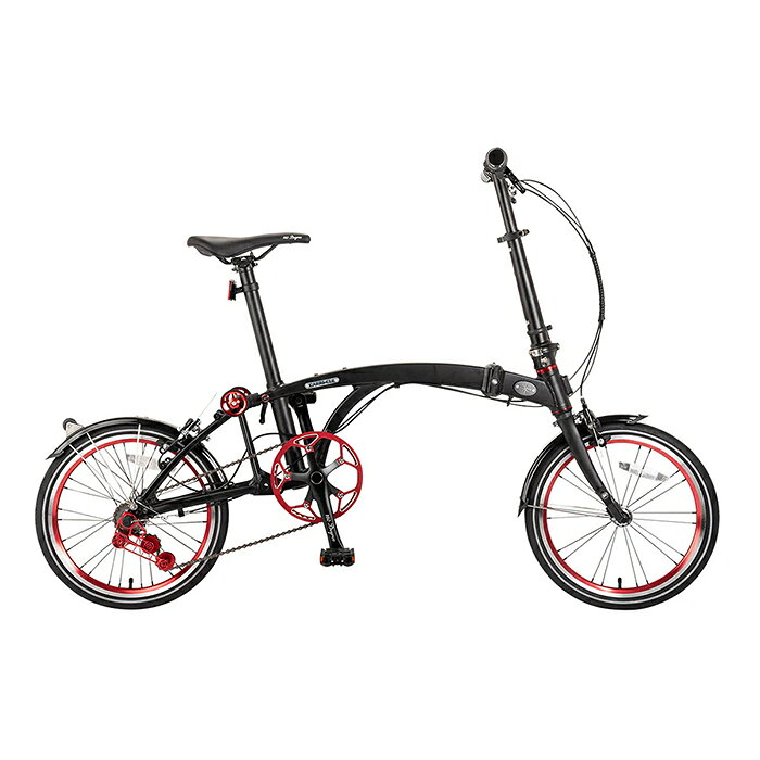 180 Degree ワンエイティディグリー 折りたたみ自転車 男女兼用 オールシーズン 16インチ アルミフレーム 全3色 1台 CARRI-CLE