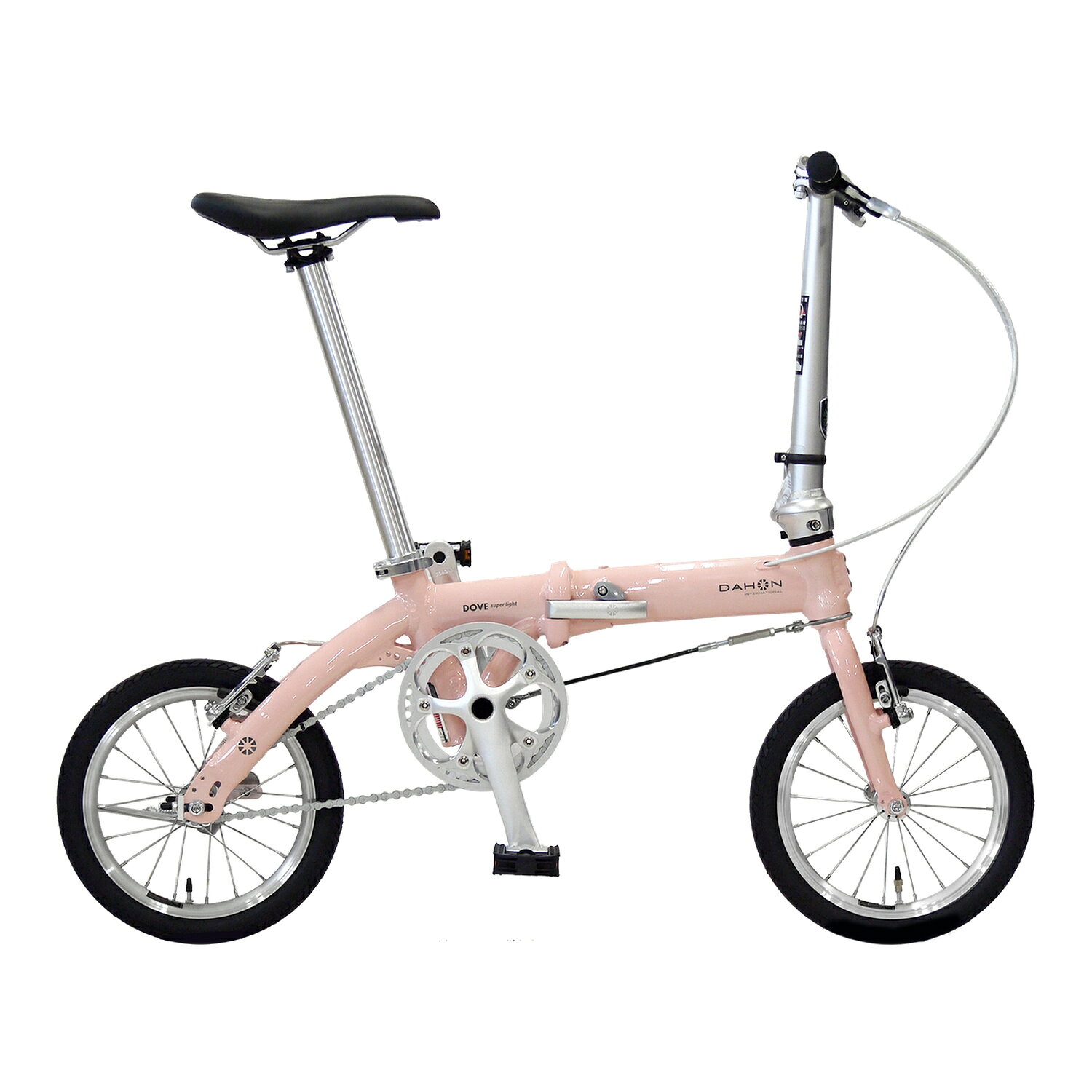 DAHON INTERNATIONAL Dove super light ダブスーパーライト 折りたたみ自転車 14インチ アルミフレーム シングルスピード 軽量