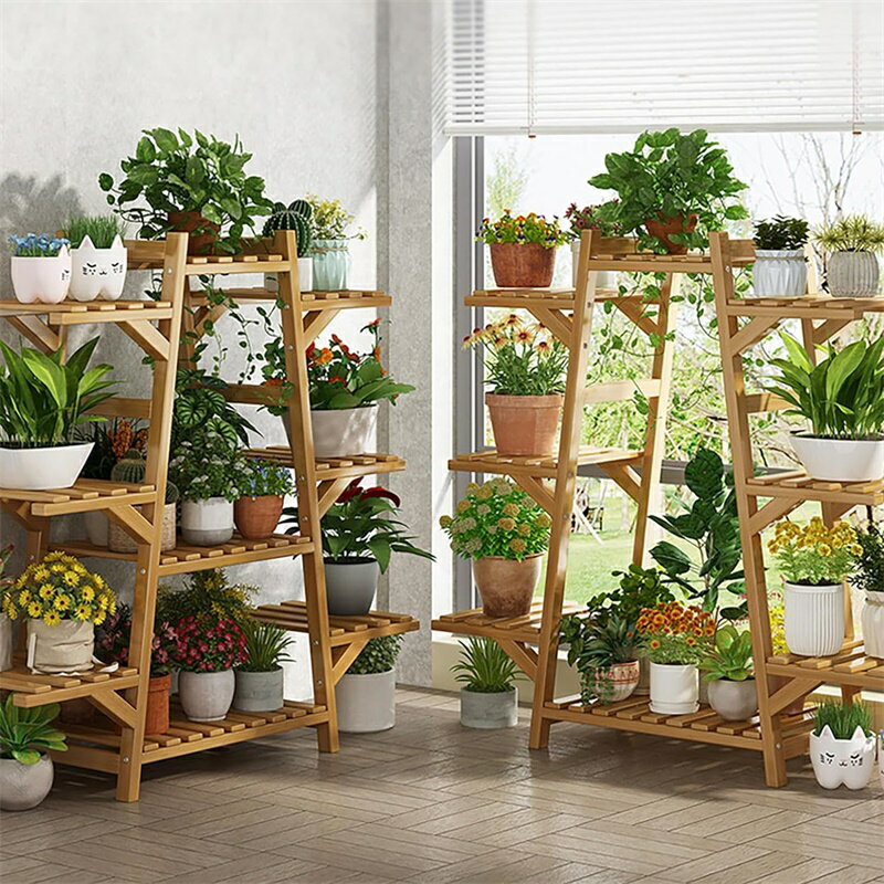 Rakuten - 多段式 フラワースタンド プランター スタンド ガーデンラック 花台 植木鉢台 防錆 防食 収納ラック 簡単組み立て 屋外 棚 植木鉢 植物 観葉植物 スタンド 鉢スタンド プランター台 ガーデン ラック フ ワー スタンド