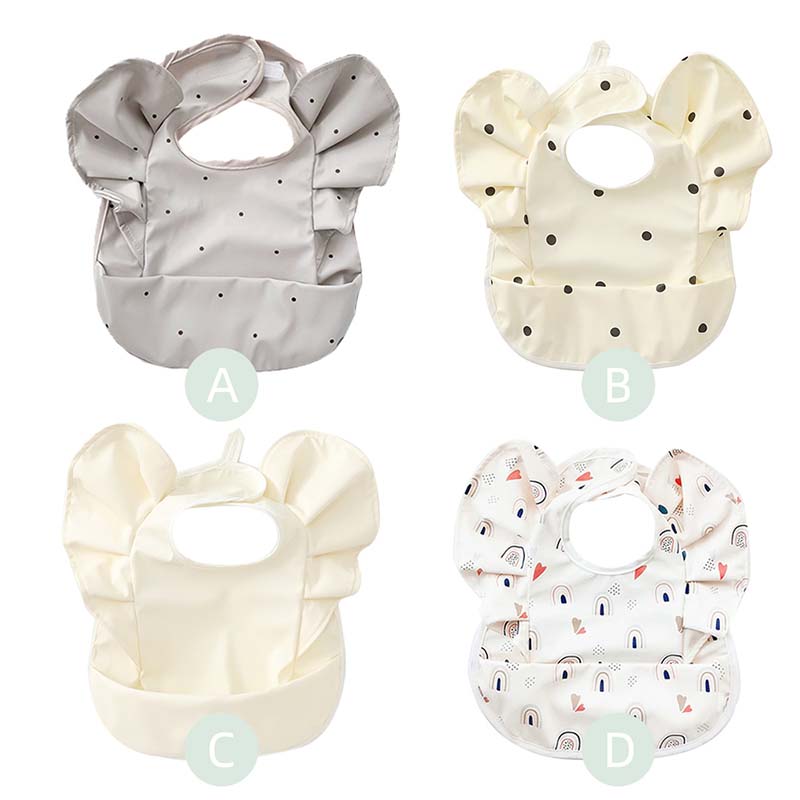 お食事エプロン ベビーエプロン 保育園 撥水 大きめ 男の子 女の子 赤ちゃん おしゃれ BLW 子供用 幼児 ベビー用品