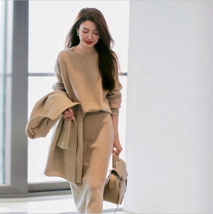 かわいい 春夏 スーツ ドレス 2025 夏 春秋 ハイエンド ママ な リッチな 妻 ツーピース