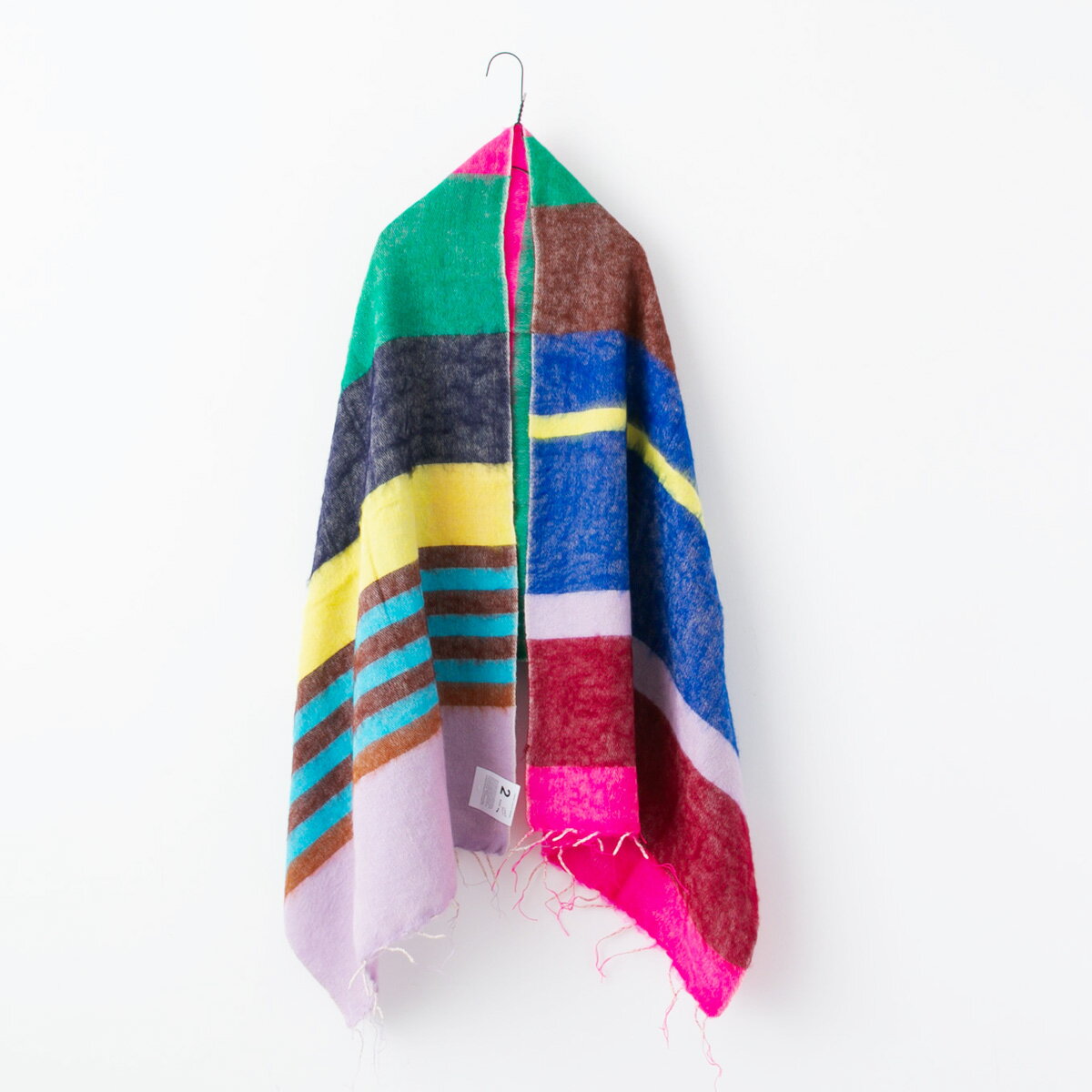 【10%OFFクーポン有】hint hint ヒントヒント カラフル ミックス ストール 2色 STOLE20