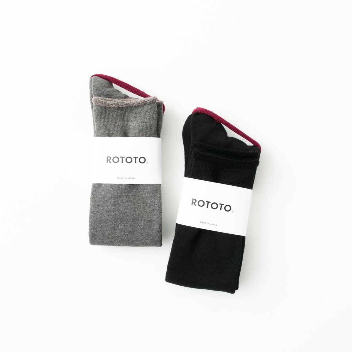 (メール便OK)RoToTo ロトト CITY HIGH SOCKS シティハイソックス　2色 R1391