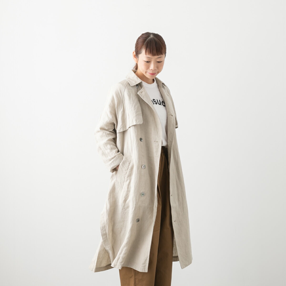 楽天市場】tissu エフォートレストレンチコートの通販