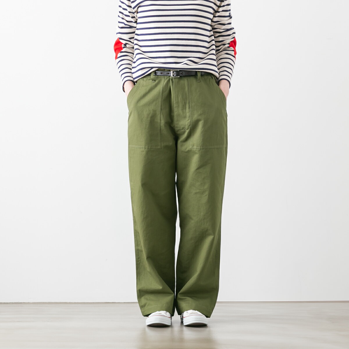 (10%OFFクーポン配布中!)HTS エイチティーエス LINEN KERSEY BAKER PA