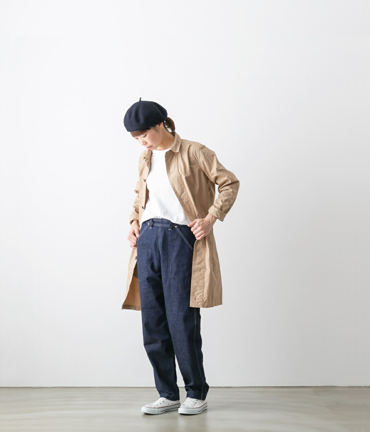 GRANDMA MAMA DAUGHTER グランマ・ママ・ドーター サイドジップ デニムパンツ GP007OW GRANDMA MAMA DAUGHTER グランマ・ママ・ドーター サイドジップ デニムパンツ GP007OW