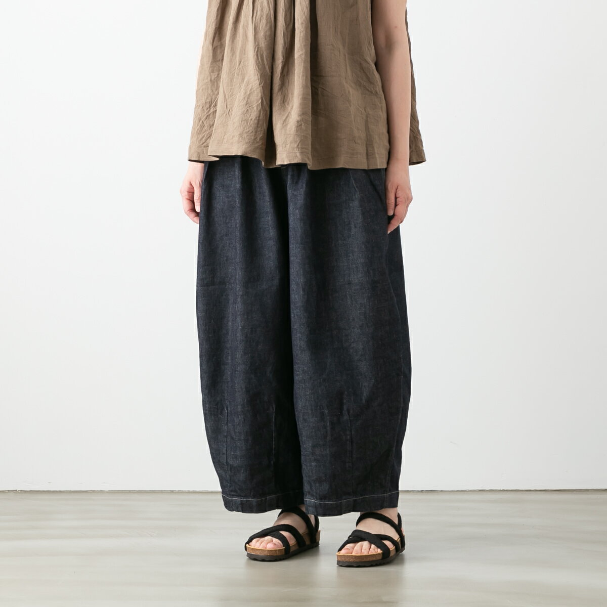 HARVESTY n[xXeB DENIM CIRCUS PANTS fj T[JXpc 98(EHbV) A11801