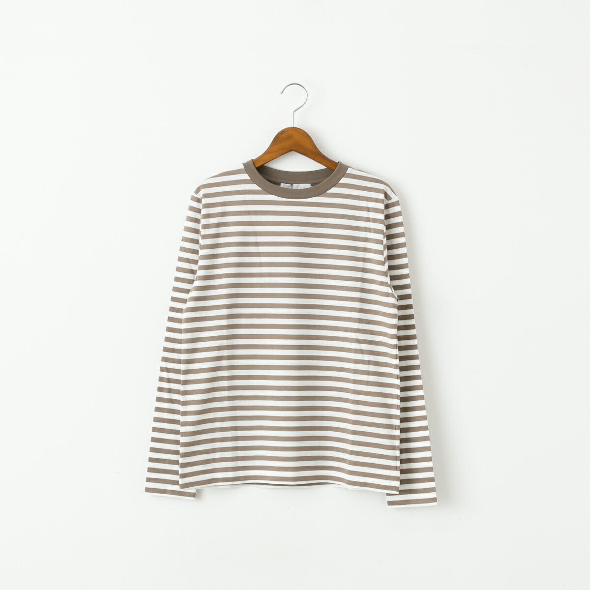 【50%OFF】(メール便OK) /proof プルーフ コットン ボーダー カットソー 2色 PR2106