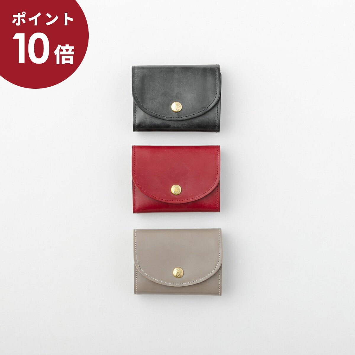 グレンロイヤル 財布（レディース） (P10倍!!5/9 20:00~5/16 01:59)GLENROYAL グレンロイヤル FLAP SMALL PURSE フラップ付き ミニ 財布 3色 03-5885