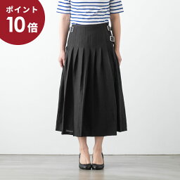 (P10倍!!4/24 20:00~4/27 09:59)O'NEIL OF DUBLIN オニール・オブ・ダブリン WRAP SKIRT リネン タック ラップスカート 3色 NOD0901