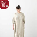 (P10倍 4/24 20:00~4/27 09:59)UNIVERSAL TISSU ユニヴァーサルティシュ ウールカシミヤビーバー タックギャザー ワンピース 2色 UT214OP039