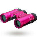 PENTAX 双眼鏡 UD 9x21 ピンク【選べる5色】【推し活】【野鳥観察】 【ライブ、スポーツ観戦】【ダハプリズムの小型ボディ195g】【倍率と明るさを両立した9倍】【フルマルチコーティングで明