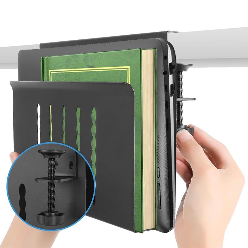 Rockykey ノートパソコンスタンド 縦置き デスクサイドラック アルミ合金製 収納ラック ノートpcラック..