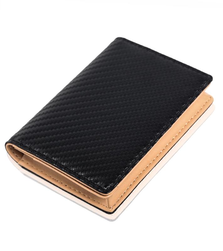 [cocoway] 名刺入れ メンズ カーボンレ