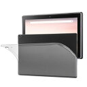 NUPO NTTドコモ dtab d-41A ケース 耐衝撃 クリア 半透明 TPU シリコン dtab d-41A 10.1インチ 専用カバー (半透明)(2)