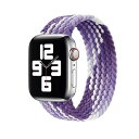 コンパチブル apple watch バンド アップルウォッチ用バンド リサイクル糸製 ソロループバンド スポーツバンド iWatch Ultra/Series SE 8 7 6 5 4 3 2 1対応 apple watch 38mm/40mm/41m(2)