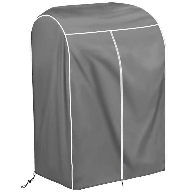 WES RV車用タイヤカバー 幅73×奥行85×高さ165cm 防水 防風 防UV タイヤ収納カバー 大型タイヤ保管用 屋..