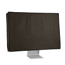 kwmobile 24-26"モニター対応 モニターカバー - PCモニターディスプレイ 防塵 ほこり防止 ダークグレー