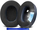 SOULWIT 冷却ジェル パッド イヤーパッド 交換パッド Sony WH-1000XM4 (WH1000XM4) ヘッドセット用 ヘッドホンパッド 互換性 パッド 高密度フォーム ヘッドパッド 冷感 厚手パッド (ブルー)