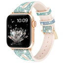 【Daturus】互換Apple Watch バンド シリコンバンド アップルウォッチバンド series 8/7/6/SE/5/4/3/2/1対応 腕時計ベルト キラキラ 幻の変色 女性向け カジュアル 柔らかい (ブルーグリーン、38mm/40mm/