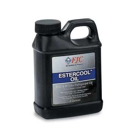 zmart FJC 2408 POE エステルオイル コンプレッサー R12R134a カーエアコン ESTERCOOL OIL - 8 OZ 冷媒..