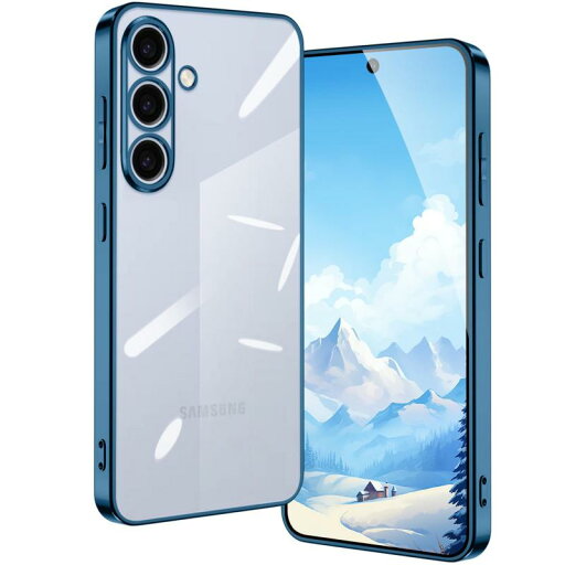 Galaxy S25 5G ケース クリア SCG31 SC-51F ギャラクシーS25 カバー スマホケース 耐衝撃 透明 保護カバー 軽量 ソフト TPU 薄型 可愛い 背面クリア ストラップホール付き【2025最新型】(ブルー) Galaxy S25 5G ケース クリア SCG31 SC-51F ギャラクシーS25 カバー スマホケース 耐衝撃 透明 保護カバー 軽量 ソフト TPU 薄型 可愛い 背面クリア ストラップホール付き【2025最新型】(ブルー)
