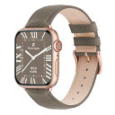 アップルウォッチ バンド 38mm 40mm 41mm 42mm 44mm 45mm 49mm コンパチブルApple Watch レザー ベルト 本革 柔らか...