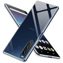 Top HGSM 対応 Xperia10 II ケース クリア SO-41A SOV43 耐衝撃 薄型 カバー 軽量 透明 超スリム TPU ソフトケース 落下...