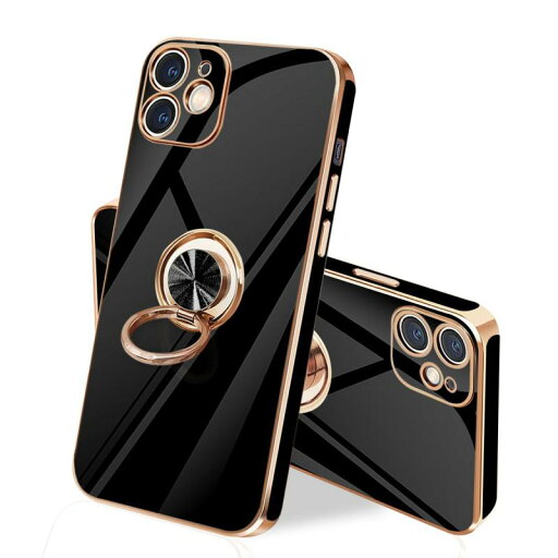 danliangqifei iPhone 12 mini ケース リング 耐衝撃 360°回転 スタンド機能 車載ホルダー対応 カバー アイフォン12 miniスマホケース 携帯 保護カバー レンズ保護 ストラップホール付き 5.4インチ(ブ danliangqifei iPhone 12 mini ケース リング 耐衝撃 360°回転 スタンド機能 車載ホルダー対応 カバー アイフォン12 miniスマホケース 携帯 保護カバー レンズ保護 ストラップホール付き 5.4インチ(ブ