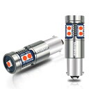 DuaBhoi BA9S G14 LED 爆光 レッド T8.5 9連高輝度3030SMD CANBUSキャンセラー内蔵 DC12V ポジションランプ ナンバー...