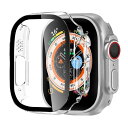BELIYO Apple Watch ケース 49mm 対応 アップルウォッチ カバー 一体型 Apple Watch カバー 全面保護 二重構造 アップルウォ...