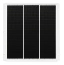 GWSOLAR 太陽光パネル 20W 厚み2.5cm 表面取付けソーラーパネル、単結晶PERC太陽電池、12vシステム 蓄電/キャンピングカー充電に最適、表面取付穴6個、ソーラーパネル表面から簡単に設置 、ケ