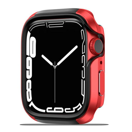 NINKI対応Apple Watch9 8 7 45mmケース アルミ×TPU バンパー 2重構造 衝撃保護 取り付け外し簡単 シンプル ワイヤレス充電 アップルウォッチ シリーズ9 8 7カバー(レッド 45mm) NINKI対応Apple Watch9 8 7 45mmケース アルミ×TPU バンパー 2重構造 衝撃保護 取り付け外し簡単 シンプル ワイヤレス充電 アップルウォッチ シリーズ9 8 7カバー(レッド 45mm)